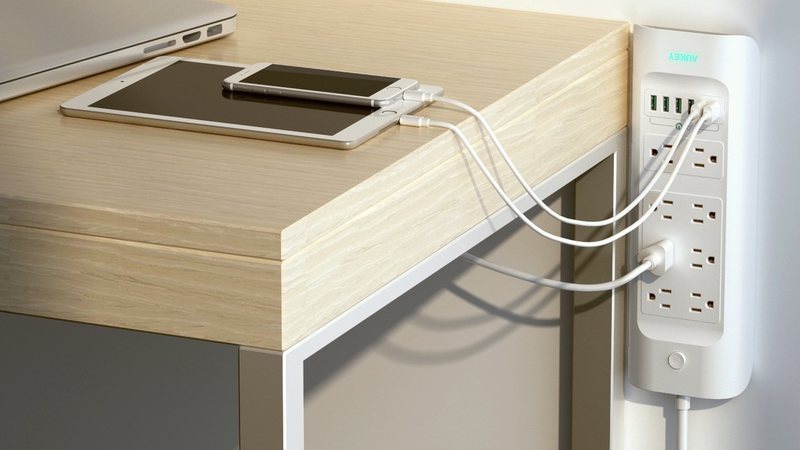 Aukey Surge Protecor with 6 USB Ports, $22 with code A68POWER
